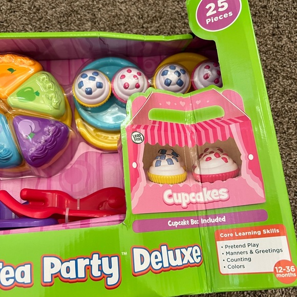 Toys New Leapfrog Musical Rainbow Tea Party Deluxe Tea Set Walmart